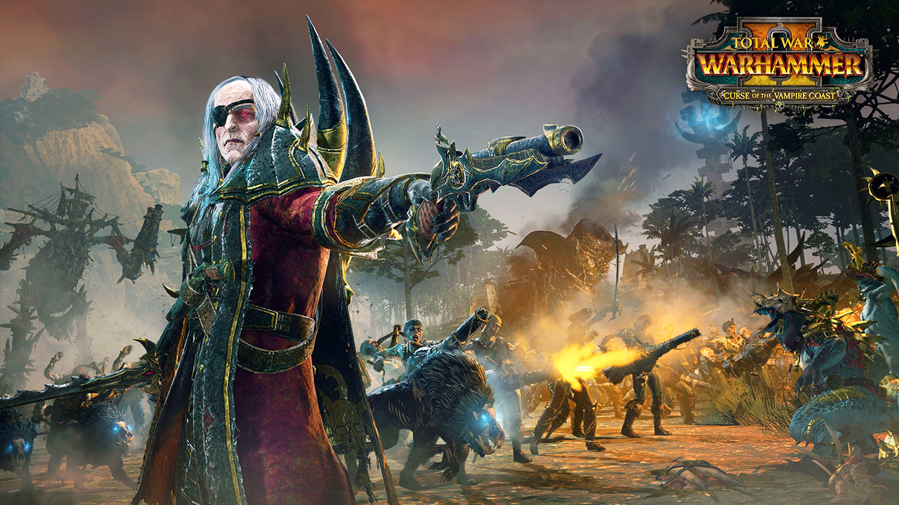 Total Warhammer 2 Curse of the Vampire Coast DLC Out Now