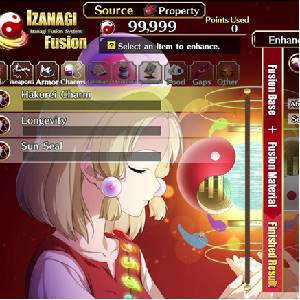 Touhou Genso Wanderer FORESIGHT - Izanagi Fusion