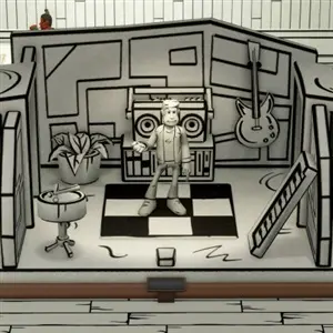 Two Point Museum Arty-Facts - Black and White Artstyle