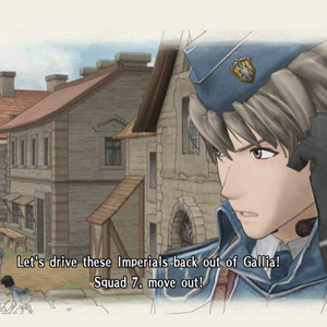 Valkyria Chronicles: Giving out orders