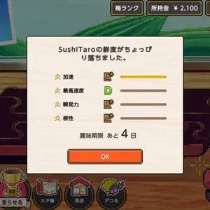 Wabisabi SushiDerby - Stats