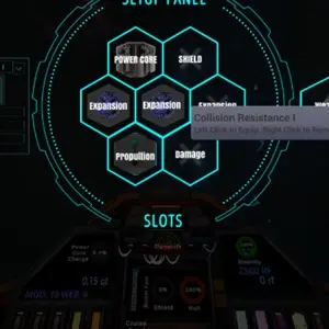 WarpedSpace - Setup Panel