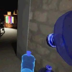 Water Delivery - Watching TV