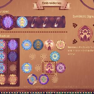 Weaving Tides - Embroideries