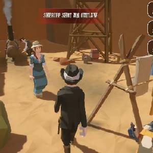 West Hunt Sheriff Shot an Outlaw