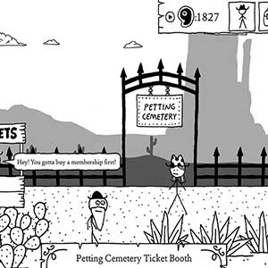West of Loathing - Petting Cemetery