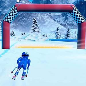Winter Sports Games - Downhill Skiing