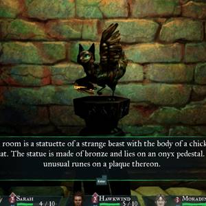 Wizardry Proving Grounds of the Mad Overlord - Beast Statue