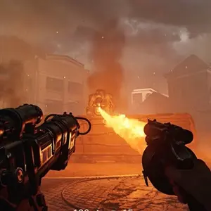 Wolfenstein 2: The New Colossus - Punzerhund Flamethrower
