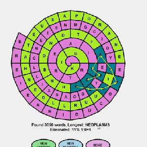 WordSpiral - Find Word