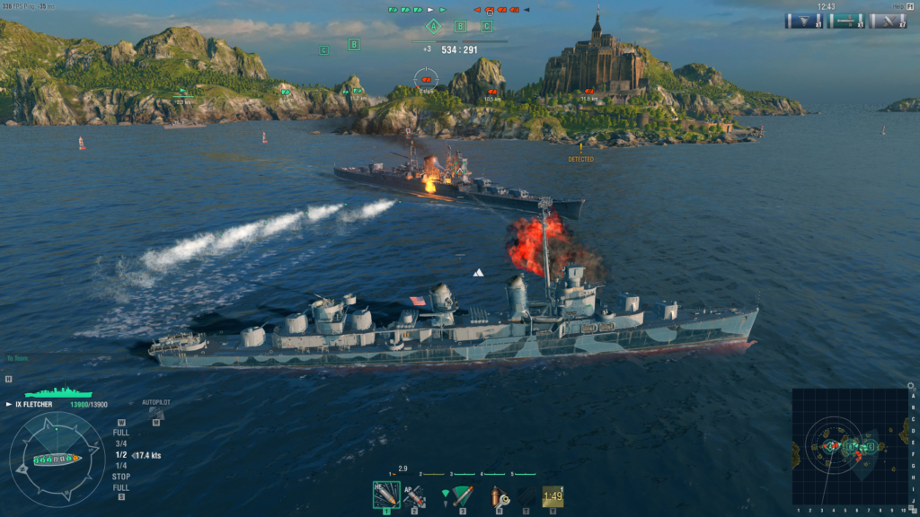 World of Warship Battle
