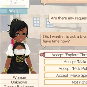 WorldNeverland - Daily Life in the Elnea Kingdom - Another Life Adventure - Dialogue System