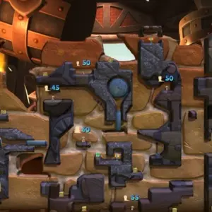 Worms Clan Wars - Wonky Wrenches Vs. The Wildcards