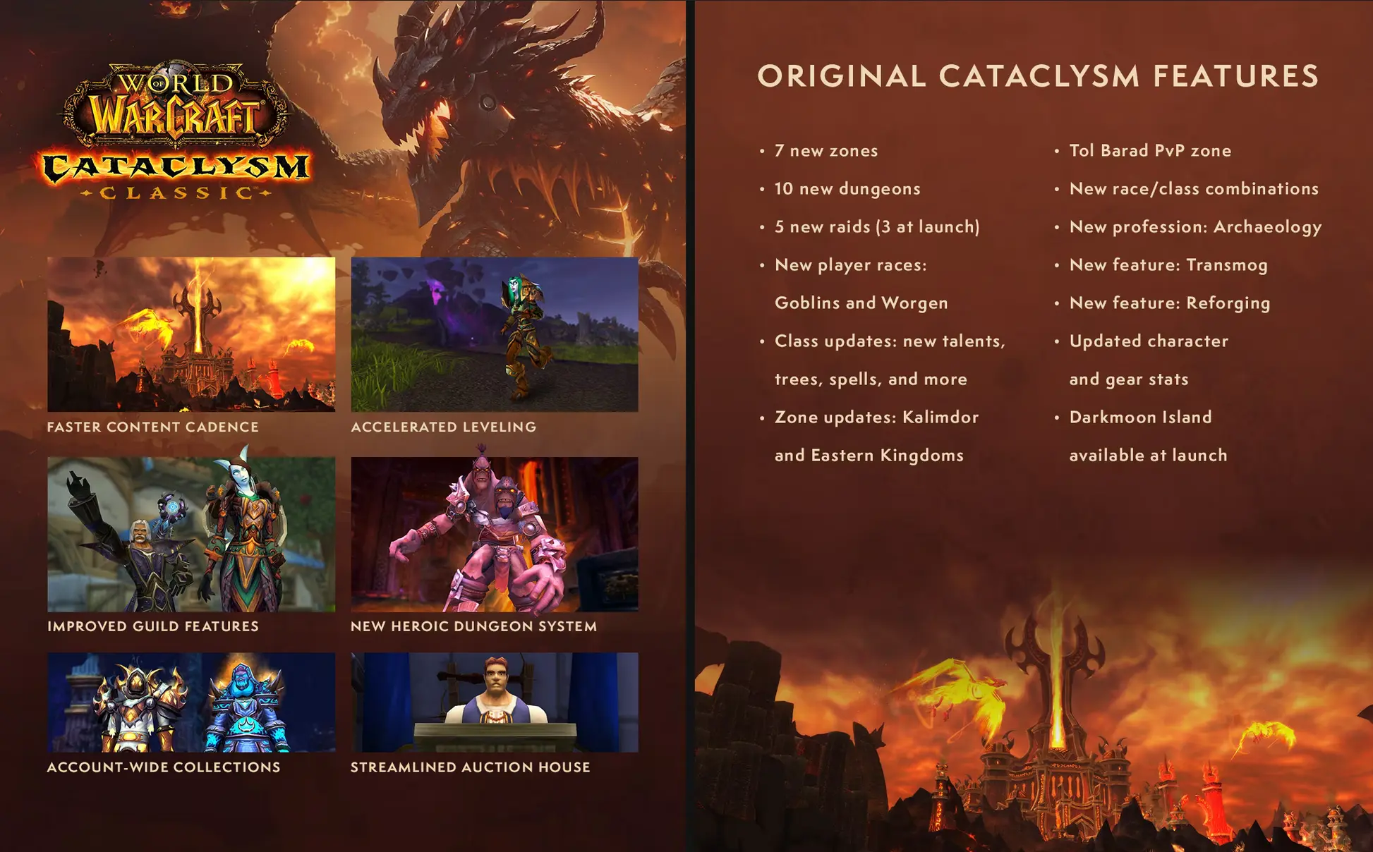 Expansión de World of Warcraft Cataclysm Classic
