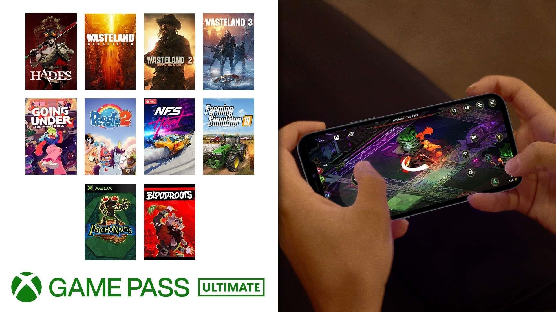 Xbox Game Pass Touch Controls Games