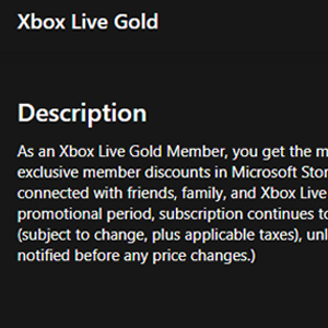 Xbox Live 12-Month Membership