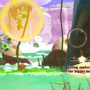 Yoshi and the Mysterious Book - Large Bubble