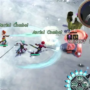 Ys Memoire Revelations in Celceta - Aerial Combo