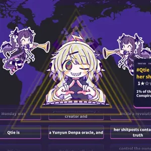 Yunyun Syndrome!? Rhythm Psychosis - World Map